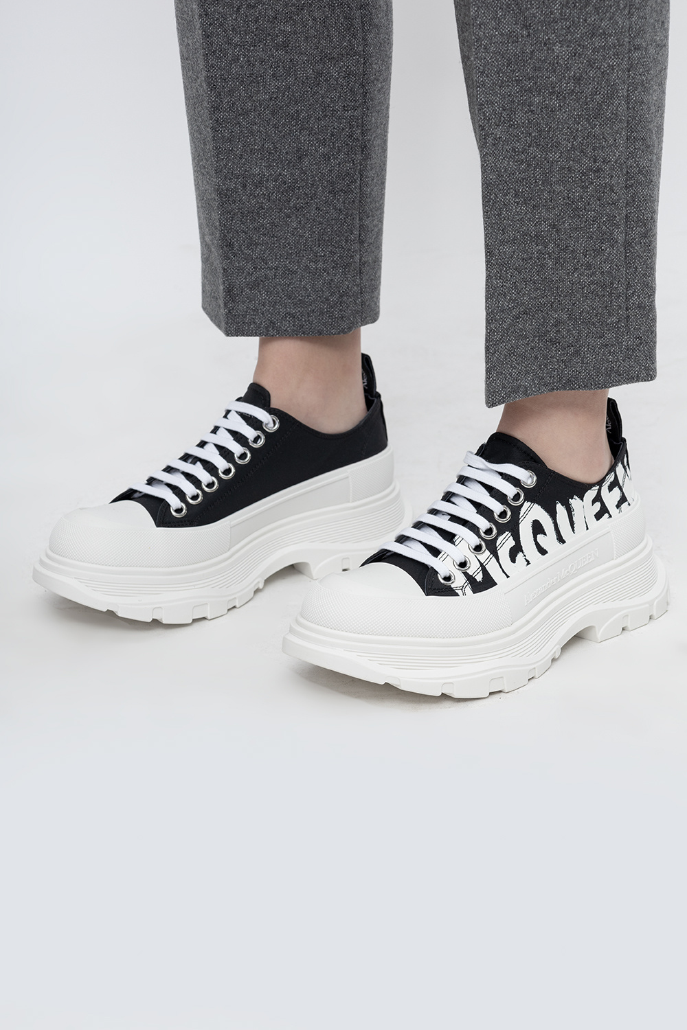 Alexander mcqueen store platform sneakers